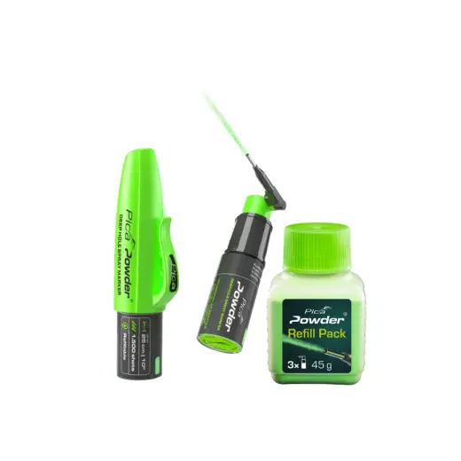 Marker natryskowy z głębokim otworem Pica Powder 2020 + proszek do napełnienia 2030